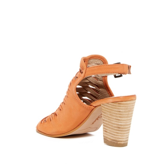 sam edelman holly ginger leather sandal bootie - Picture 2 of 8